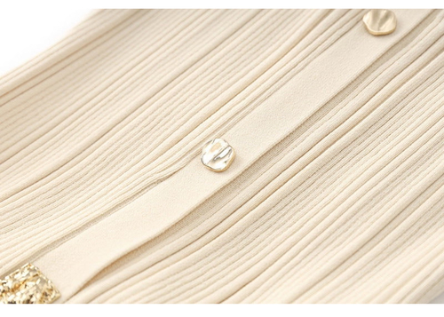 Midi off white dress 05