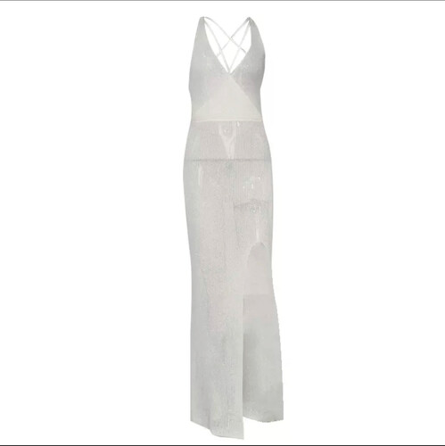 فستان بحر ابيض