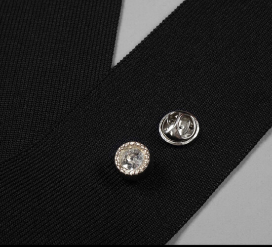 فستان سترج اسود