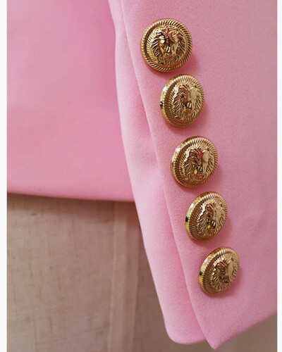 جاكيت بليزر وردي فاتح