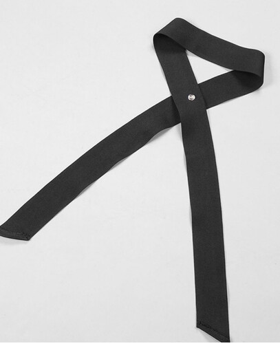 فستان سترج اسود