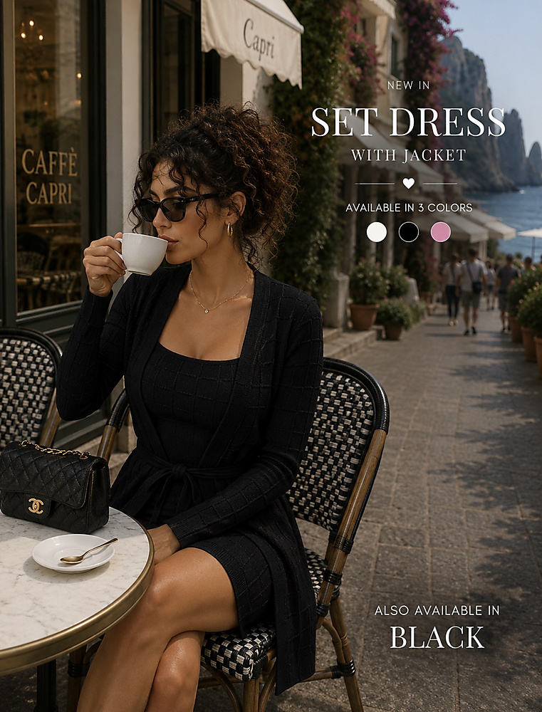 Set dress with cardigan04