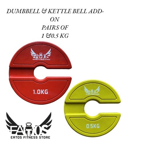 Dumbbel & Kettle Bell Add-OnPairs of 1 &0.5 KG
