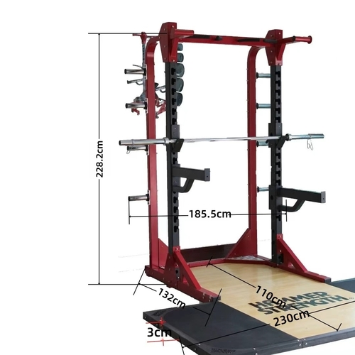 Deadlift with flooring