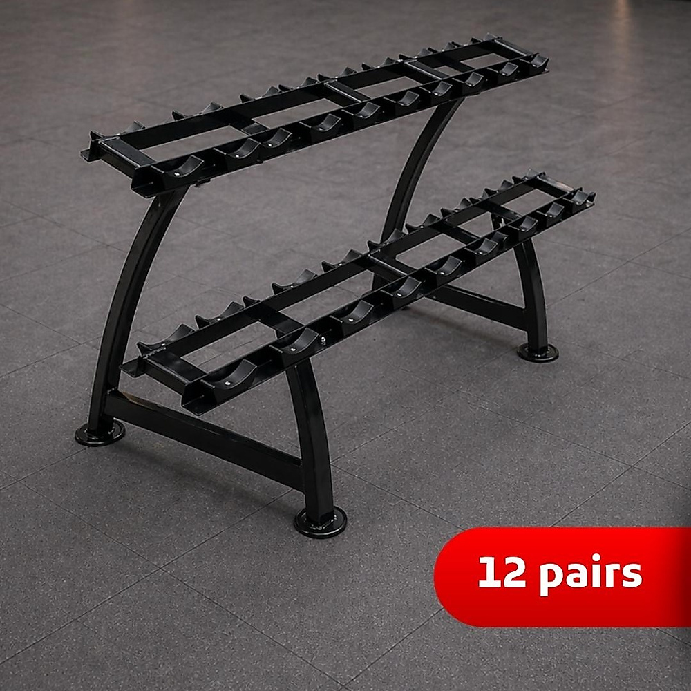 Rack Dummbbles 12 pairs