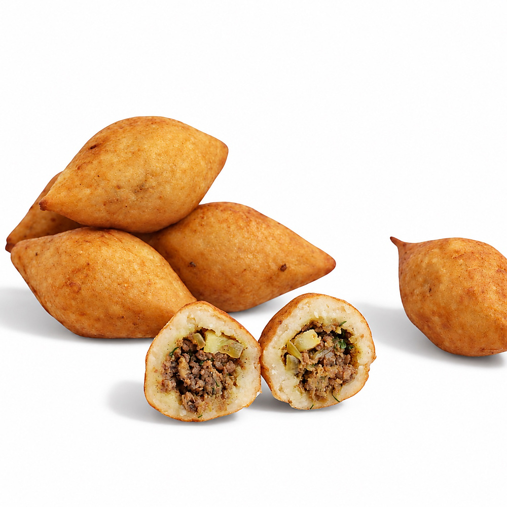 كبة عيش باللحم