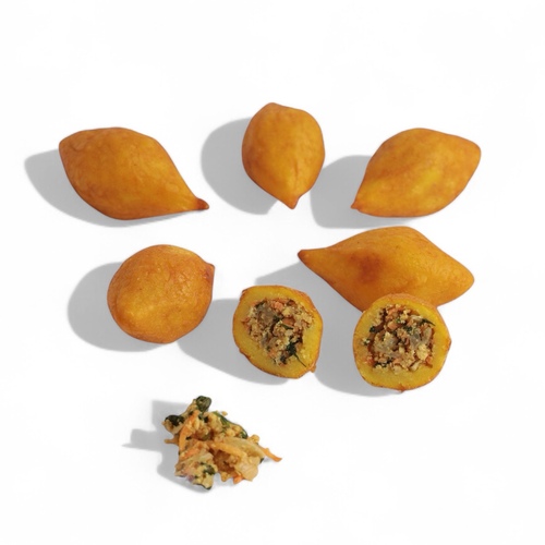 Potato Kebbeh With Chicken