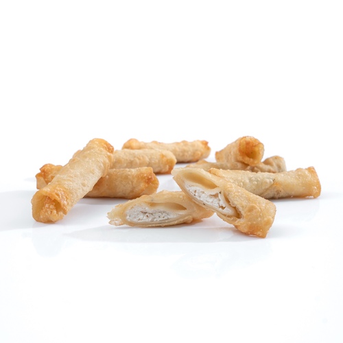 Spring roll with feta cheese