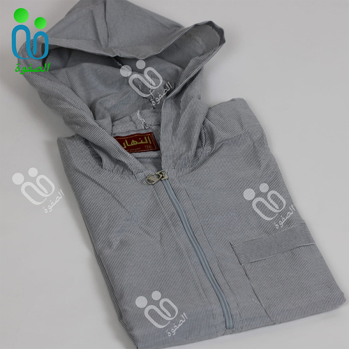 دشداشه النهار ولادي موديل مغربي N500 اللون رصاصي