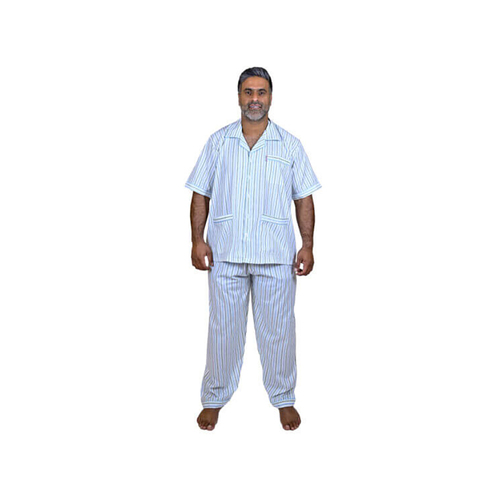 طقم النهار صيفي رجالي موديل سبعه اللون ازرق +رمادي N91