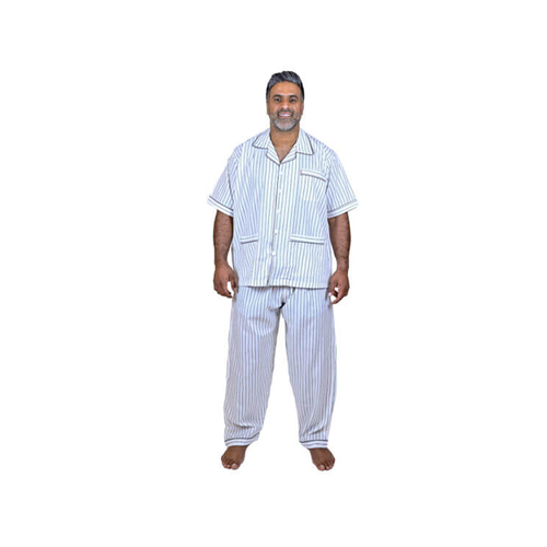 طقم النهار صيفي رجالي موديل سبعه اللون بني+رمادي N91