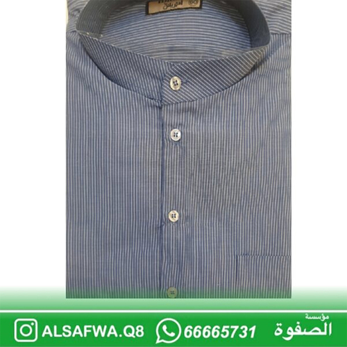 دشداشه رجالي غوله مسكره جديد اللون كحلي