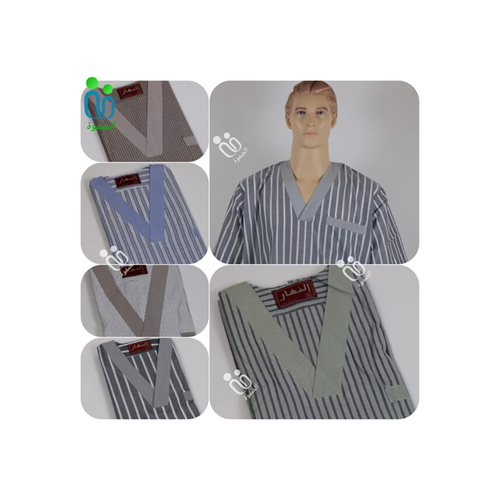 دشداشه النهار رجالي غولة سبعة كبيرة اللون بني N5