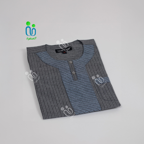 دشداشه اطفال بدون غوله مقاس 18-20-22-34 اللون رمادي