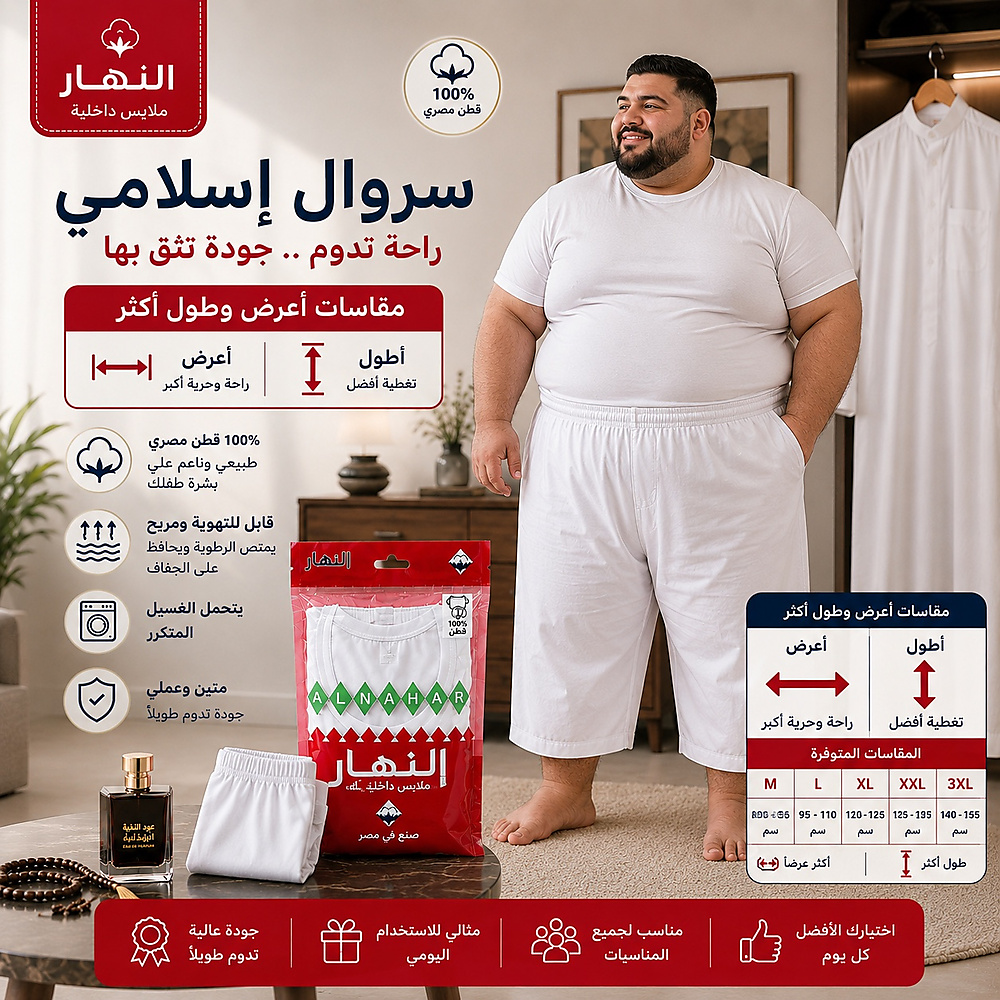 مكسر رجالي النهار (اسلامي) وسيع