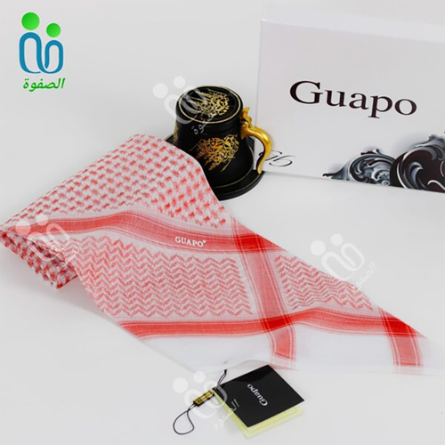 شماغ GUAPO الاصلي برتقالي موديل G O6