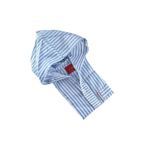 دشداشه النهار ولادي موديل مغربي N501 2023 اللون مقلم ازرق