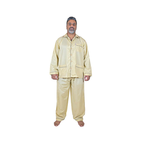 طقم النهار صيفي رجالي موديل سبعه اللون بيج ساده N92