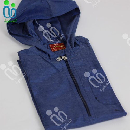 دشداشه النهار ولادي موديل مغربي N500 اللون كحلي