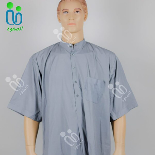 دشداشه رجالي غوله مسكره جديد اللون رمادي