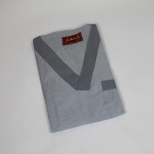 دشداشه النهار رجالي غولة سبعة كبيرة اللون كحلي N51.1