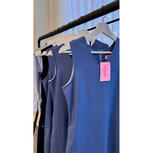 مريول لولى للمدرسة للمرحلة المتوسطة ازرق