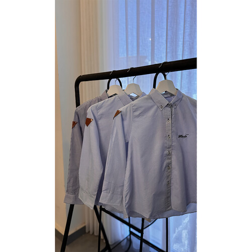 قميص لولى للمدرسة للمرحلة الثانوية كحلي