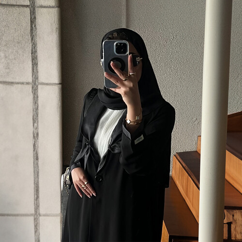 عباية قصة Aلاين مع قميص LA38