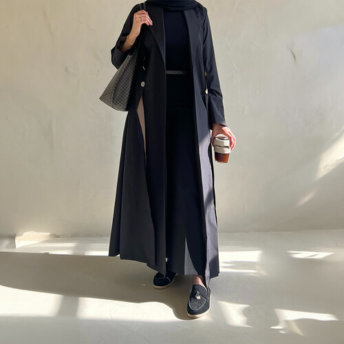 ترنش كوت اسرار( اسود من داخل بيج )