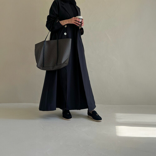 ترنش كوت اسرار( اسود من داخل بيج )