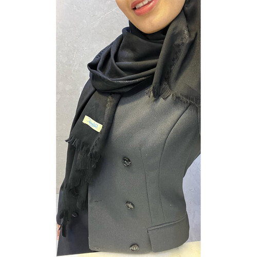 ملفع شال خفيف اسود