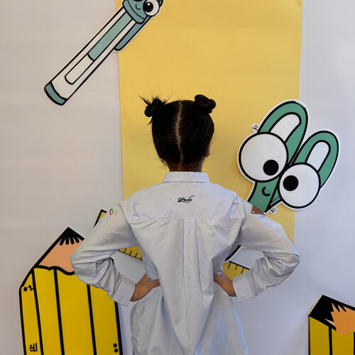 قميص لولى للمدرسة للمرحلة المتوسطة ازرق