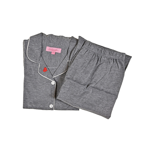 بجامة لولى ( قميص ) اللون رمادي