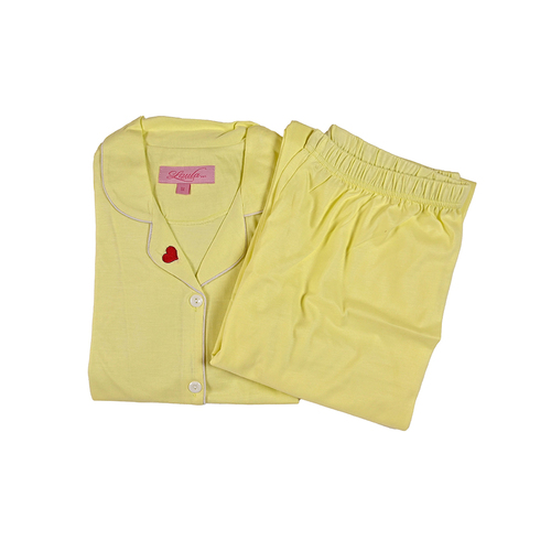 بجامة لولى ( قميص ) اللون اصفر