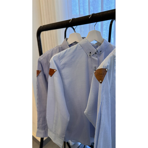 قميص لولى للمدرسة للمرحلة المتوسطة ازرق