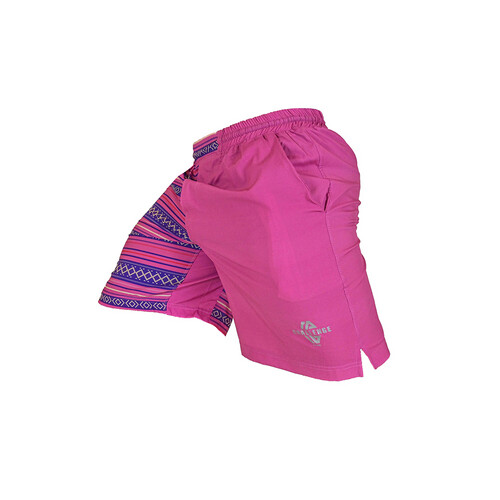 شورت شالينج اللون وردي سدو