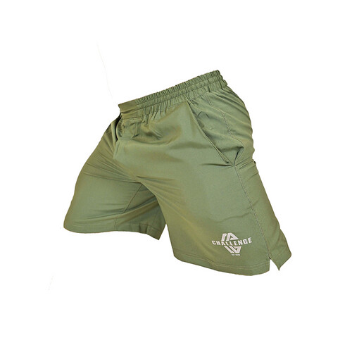 شورت شالينج اللون زيتي