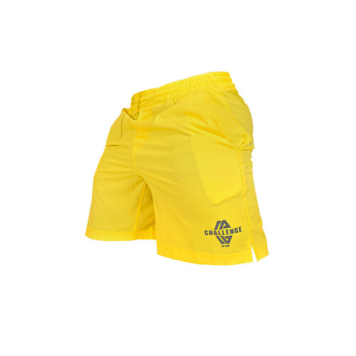 شورت شالينج اللون اصفر