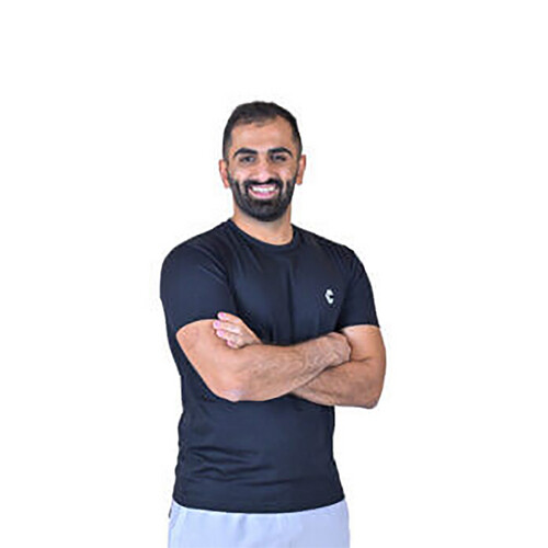 تي شيرت رياضي اسود