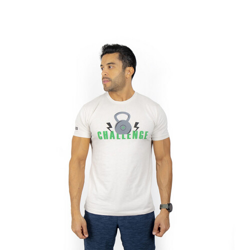 تي شيرت رياضي ديزاين كاتبيل اللون بيج