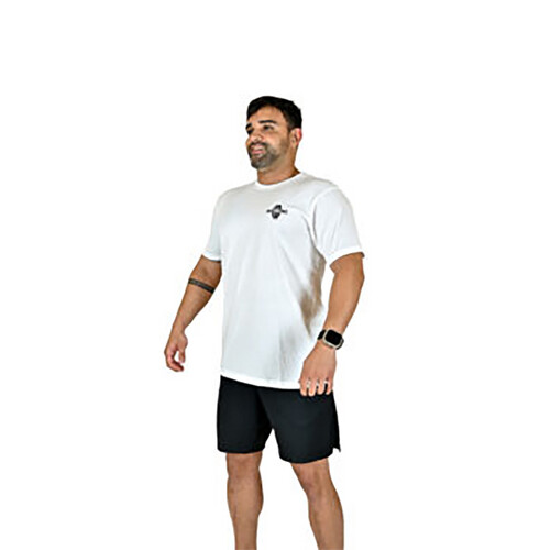 تي شيرت شالينج ابيض موديل جمل