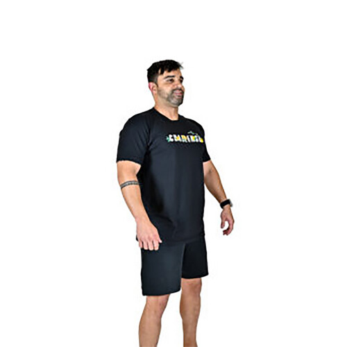 تي شيرت شالينج اسود موديل ورد