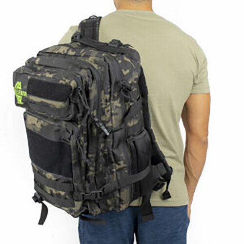 حقيبة ظهر تكتيكية لون أسود جيشي