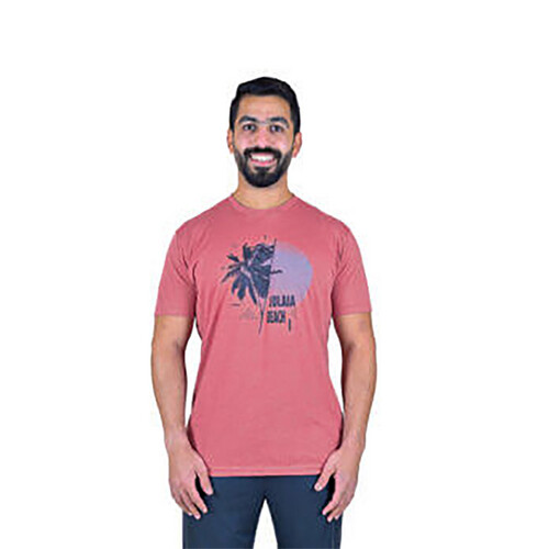 تي شيرت رياضي عنابي