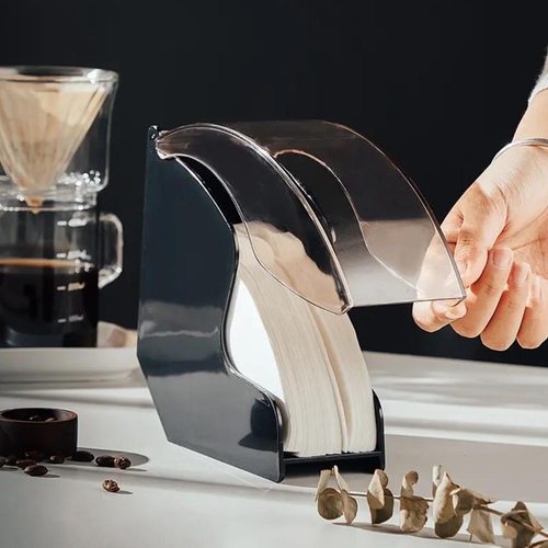 حامل و حافظ فلاتر V60 | بلاستك أسود