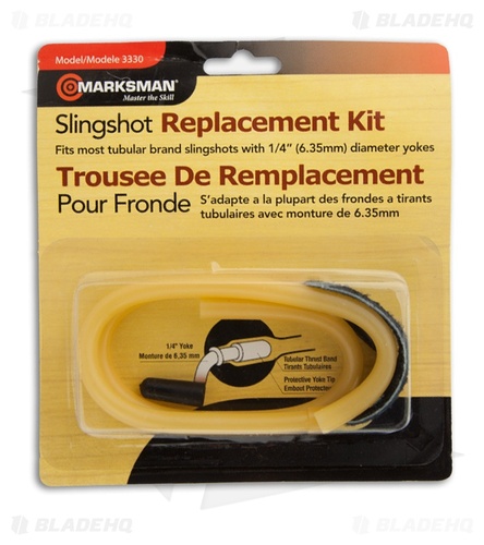 MARKS MAN SLINGSHOT REPLACEMENTBAND YELLOW-3330