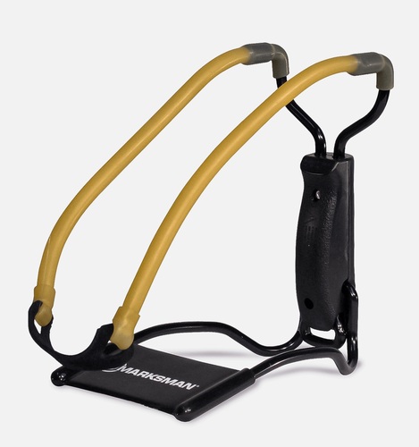 MARKS MAN  FOLDING SLINGSHOT-YELLOW-3040