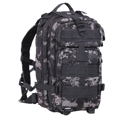 ROTHCO Medium Transport Pack-DIGI CAMEO BLK-2519