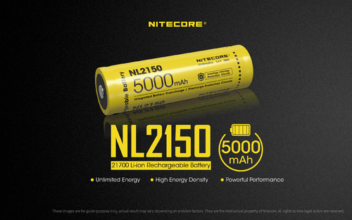 NITECORE 5000mAH BETTERY-NL2150