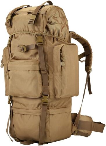 110L TACTICAL  BACKPACK SECOND CHANCE- TAN -SC-FDTB-23
